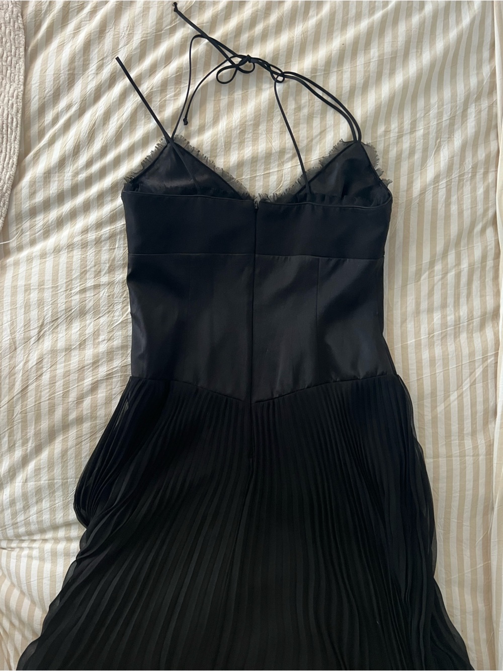 Laundry Black Pleated Dress - Picture 5 of 8